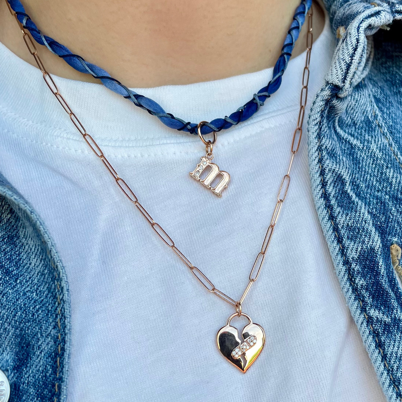 Paperclip Chain Link Necklace