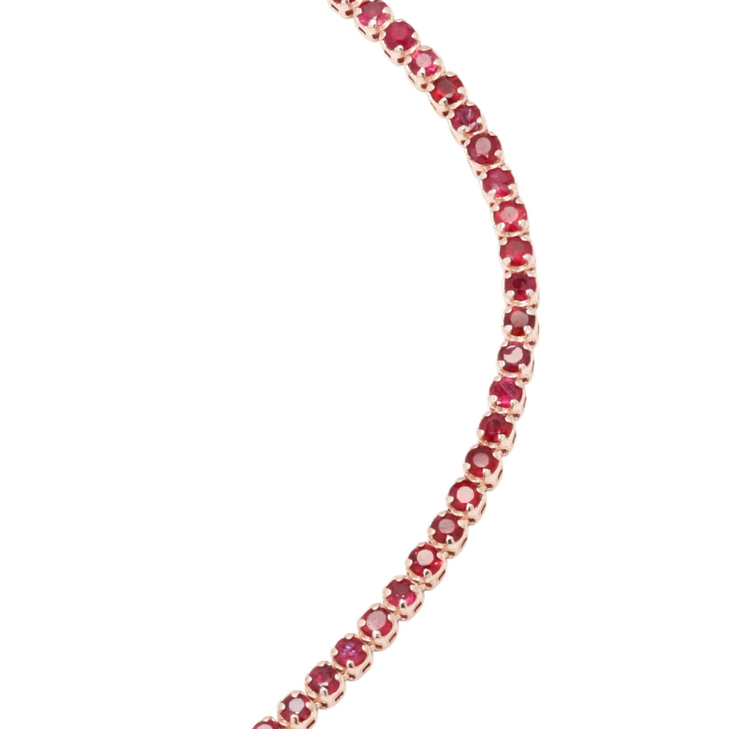 Ruby Tennis Bracelet