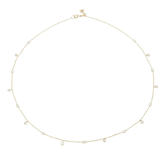 Diamond Dangle Necklace