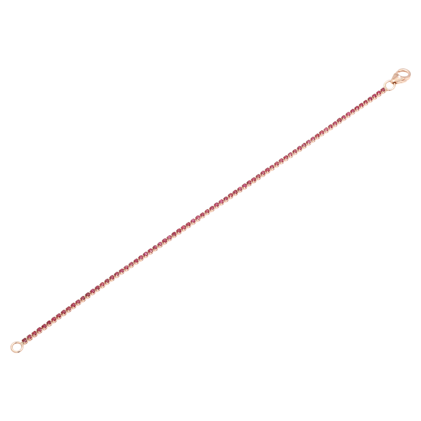 Ruby Tennis Bracelet