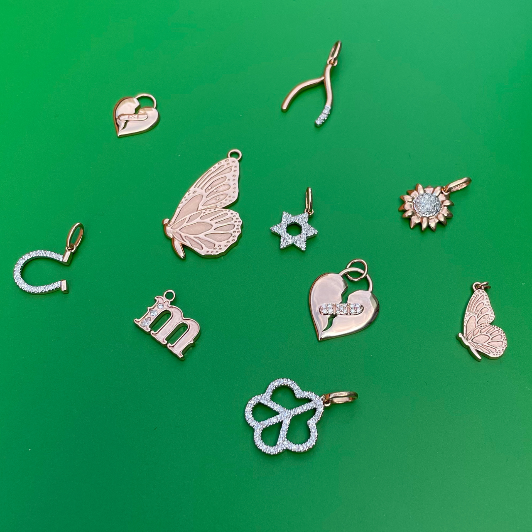 Diamond Horseshoe Pendant