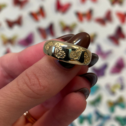 Butterfly Kisses Ring